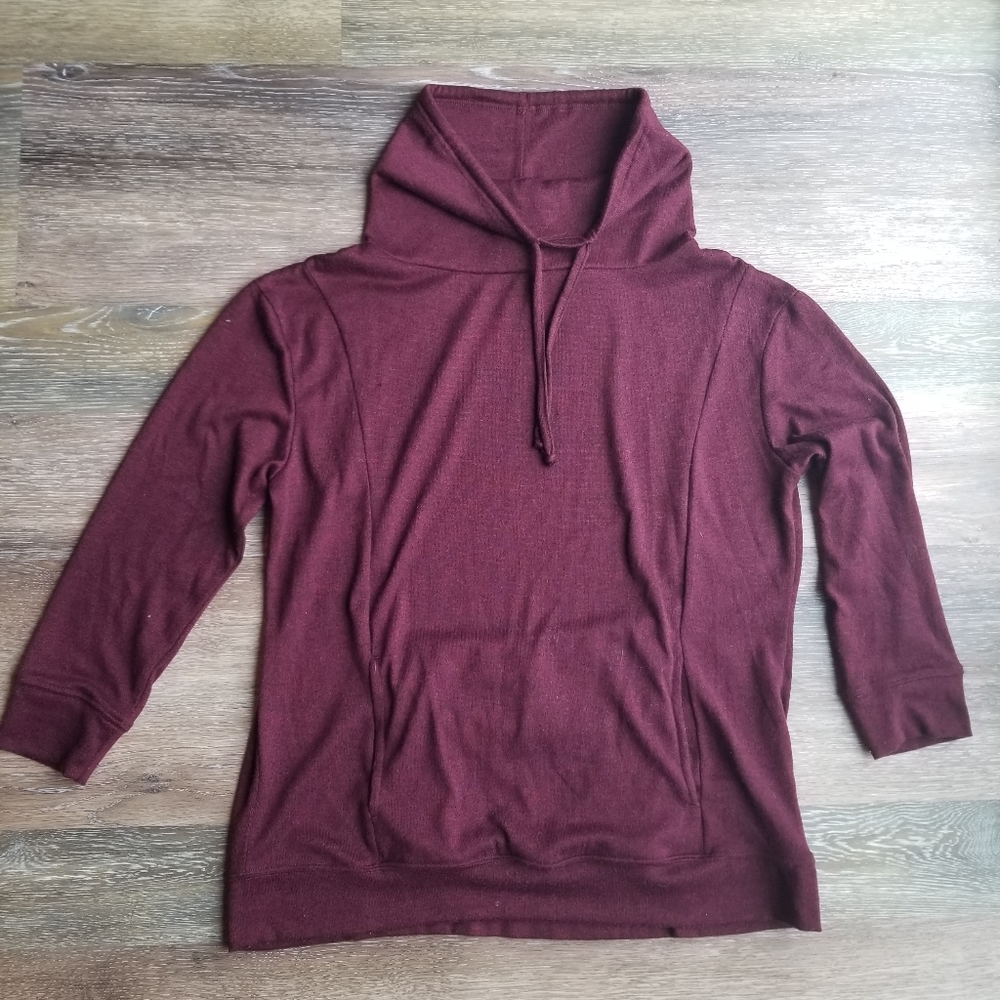 Oversized cowlneck sweater